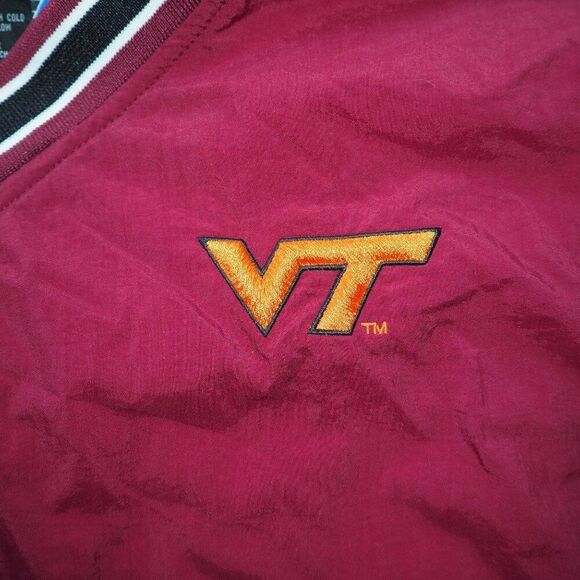 Top of the World Vintage Virginia Tech Hokies Pullover Windbreaker Men's M - Picture 3 of 9